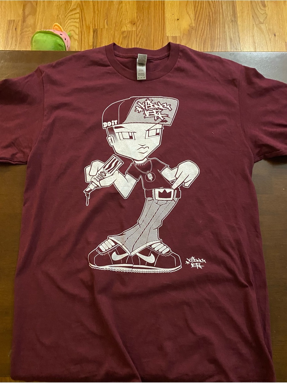 Hip Hop Graffiti - Maroon Street Art Design